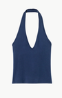 Nili Lotan Britt Halter Top at Romi Boutique