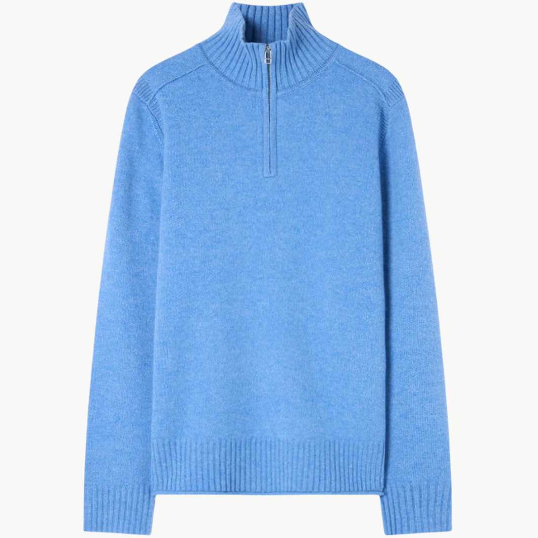 Half Zip Turtleneck