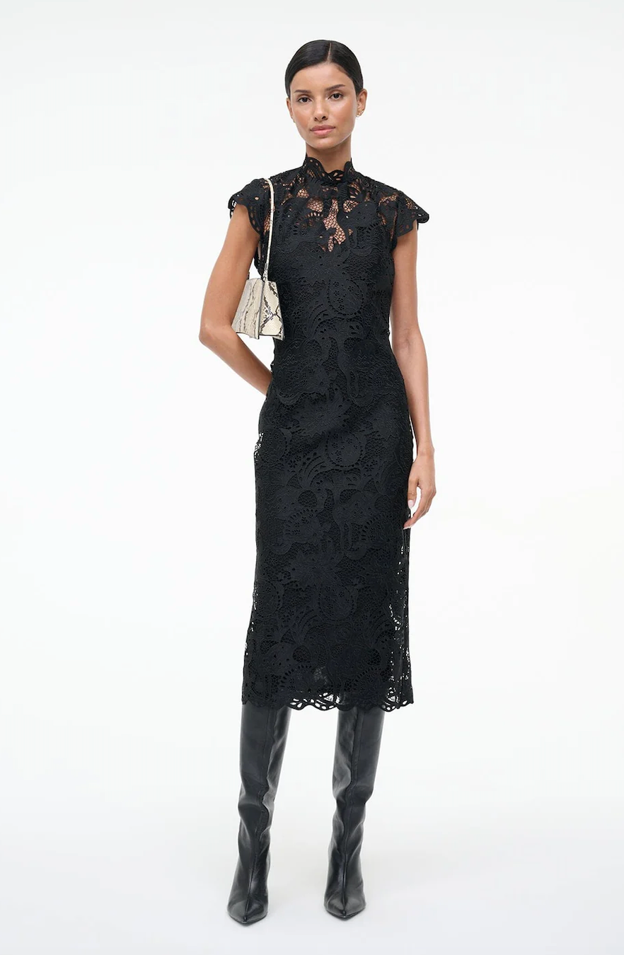 ROSALINE DRESS IN BLACK