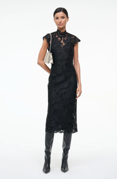 ROSALINE DRESS IN BLACK