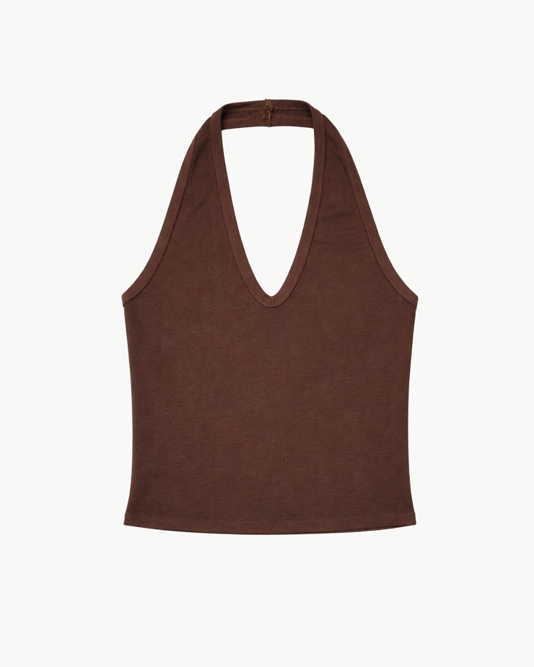 Enza Costa SILK RIB U HALTER at Romi Boutique