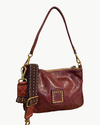 CARINA CROSSBODY IN BURGUNDY