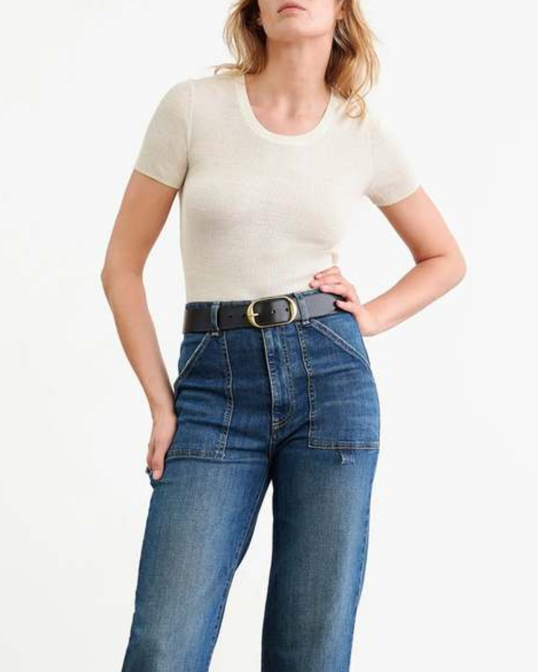 ARACELI SWEATER IN IVORY