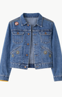 FREECITY RTU 1974 SUPERVINTAGE TURQUOISE STAR HOMESTUD JACKET at Romi Boutique