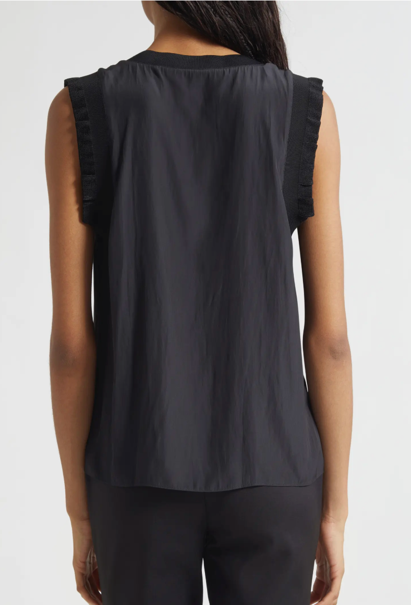 Ramy Brook ZANDRA V-NECK TANK at Romi Boutique