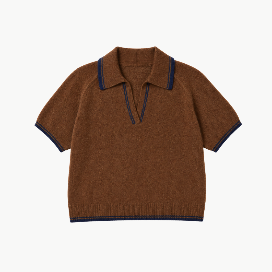 Raglan Short Sleeve Sweater