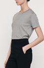 Enza Costa SILK KNIT PERFECT TEE at Romi Boutique