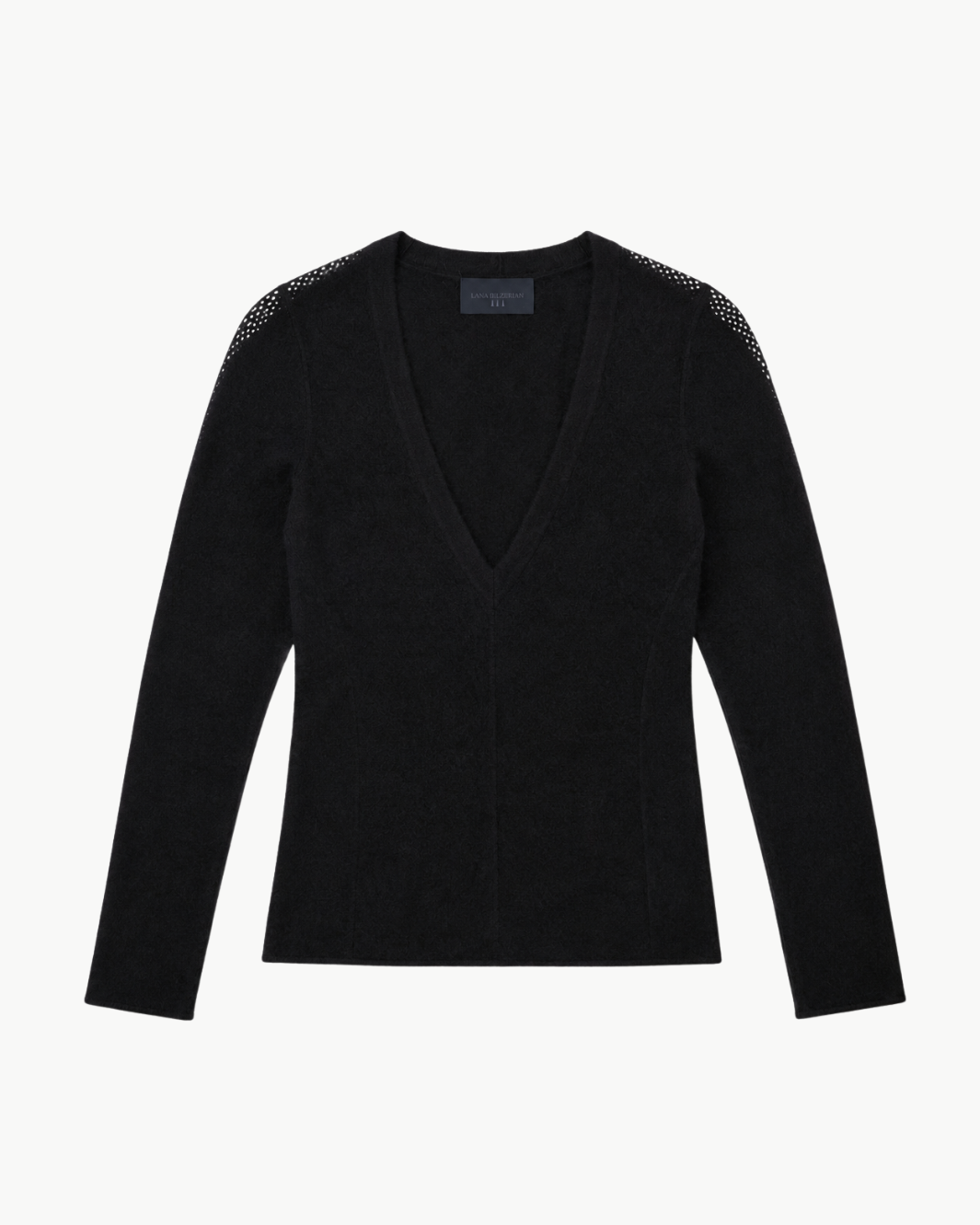 Cal Mesh Fleece V-Neck Sweater