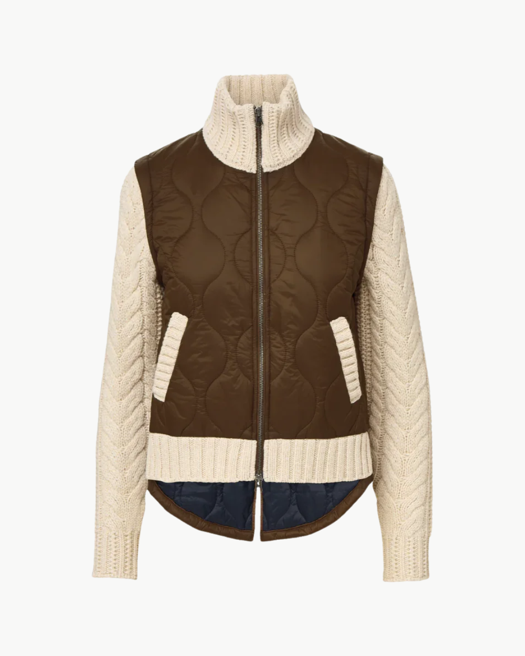 PATRA MIXED MEDIA JACKET by Veronica Beard - Romi Boutique