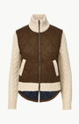 Veronica Beard PATRA MIXED MEDIA JACKET at Romi Boutique