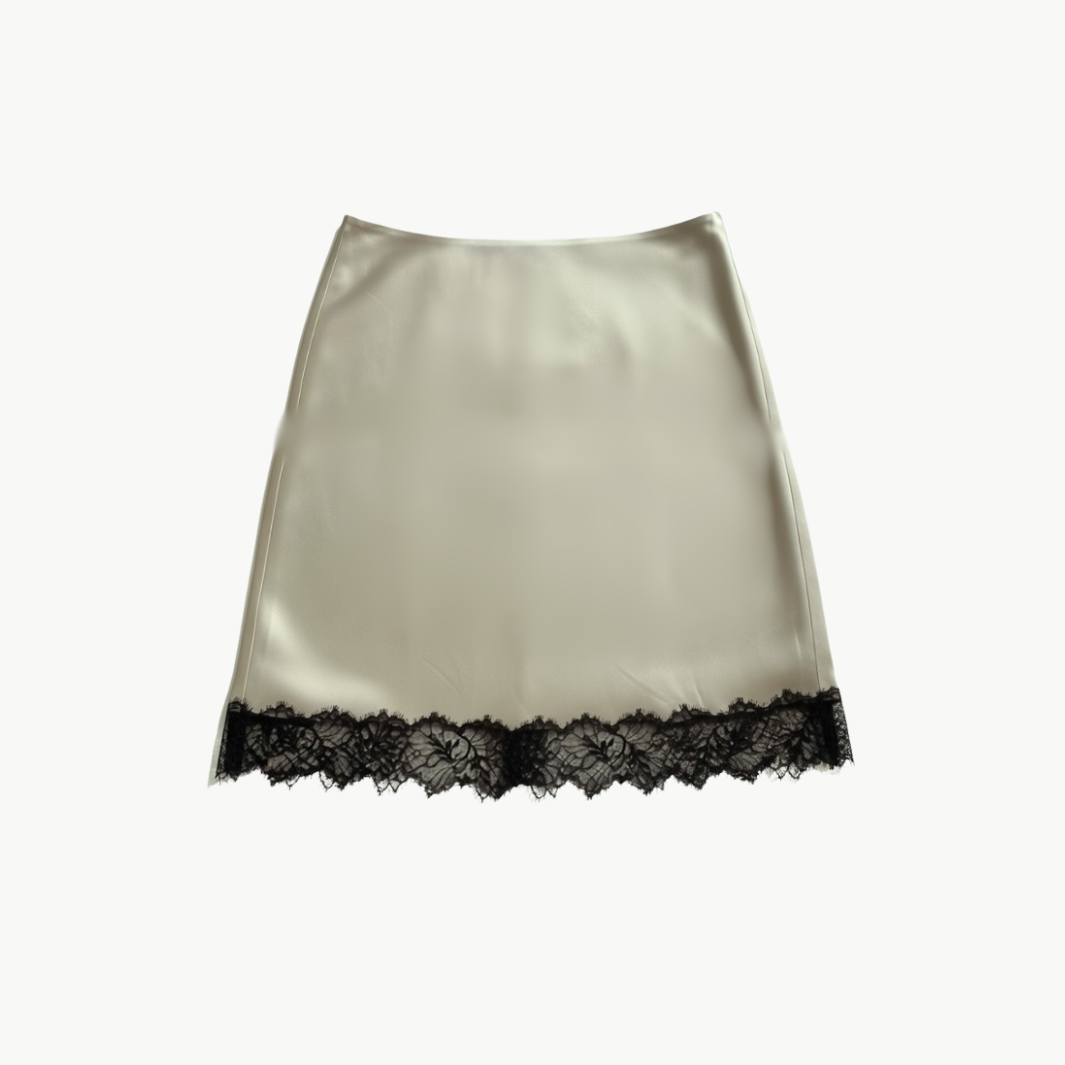 Sablyn ANGELA LACE TRIM SKIRT at Romi Boutique
