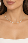 Emerson Stone Essential Diamond Tennis Necklace at Romi Boutique