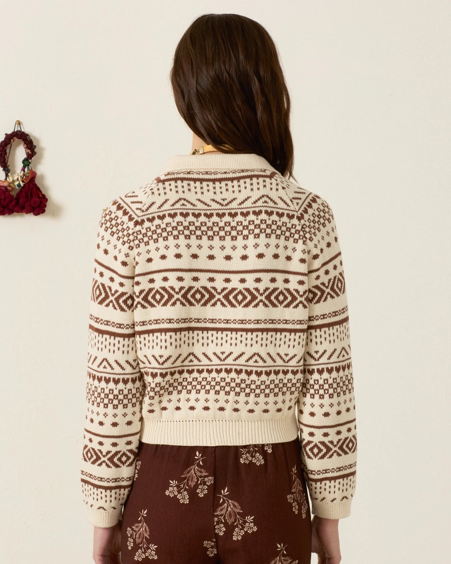 Liza Frost Fair Isle Top