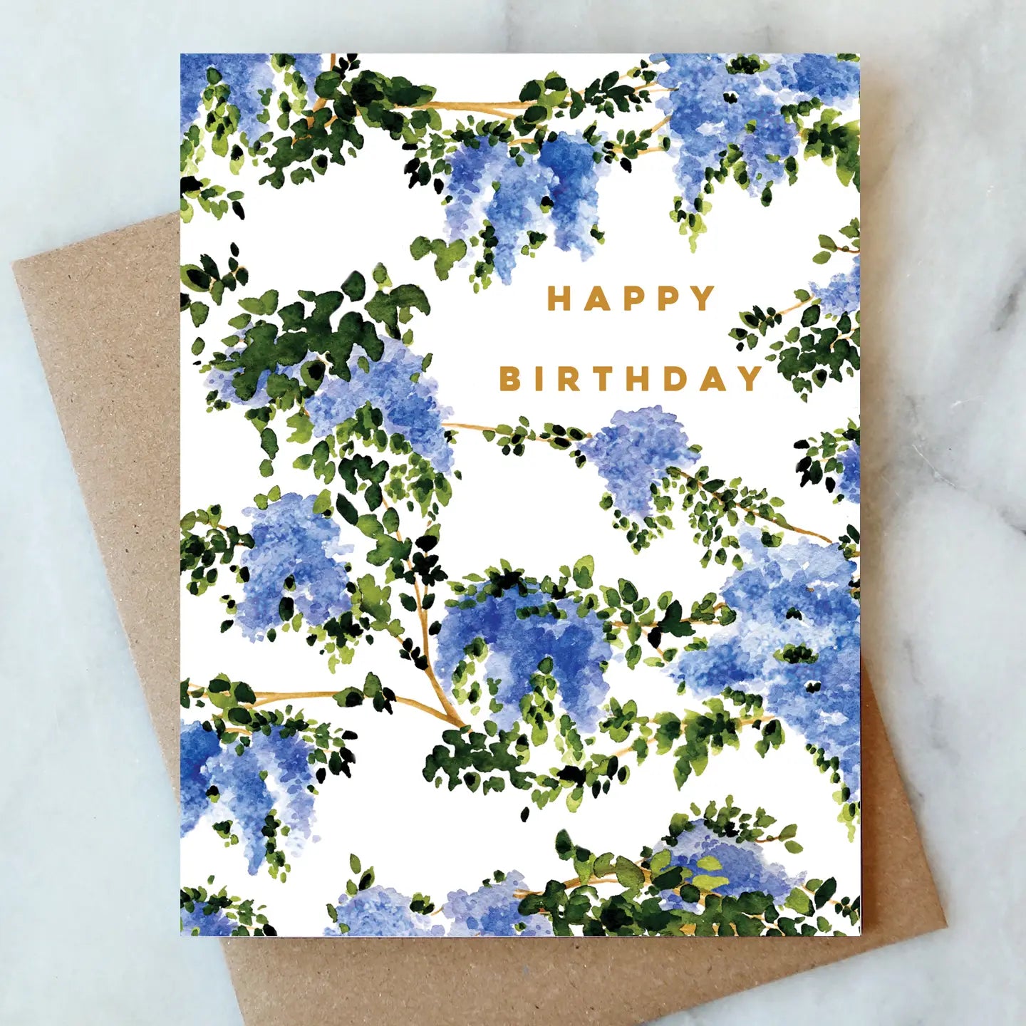 Abigail Jayne Design Wisteria Birthday Greeting Card at Romi Boutique
