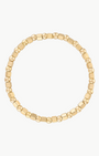 Alexa Leigh ALTERNATING SQUARE & ROUNDED BEAD BRACELET at Romi Boutique
