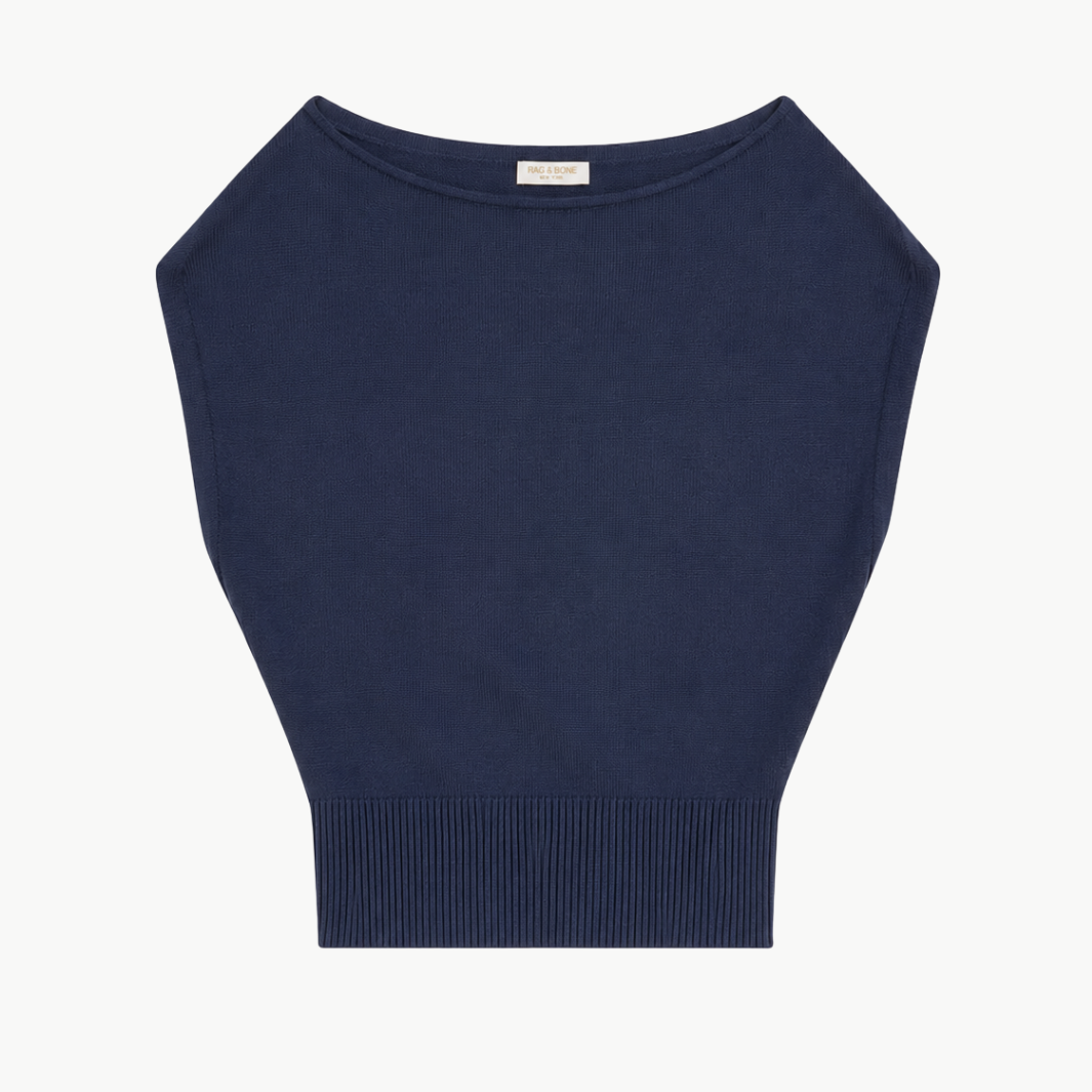 Chet Merino Off-The-Shoulder Sweater