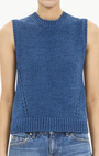 Ulla Johnson PRISCILLA SLEEVELESS KNIT TOP at Romi Boutique
