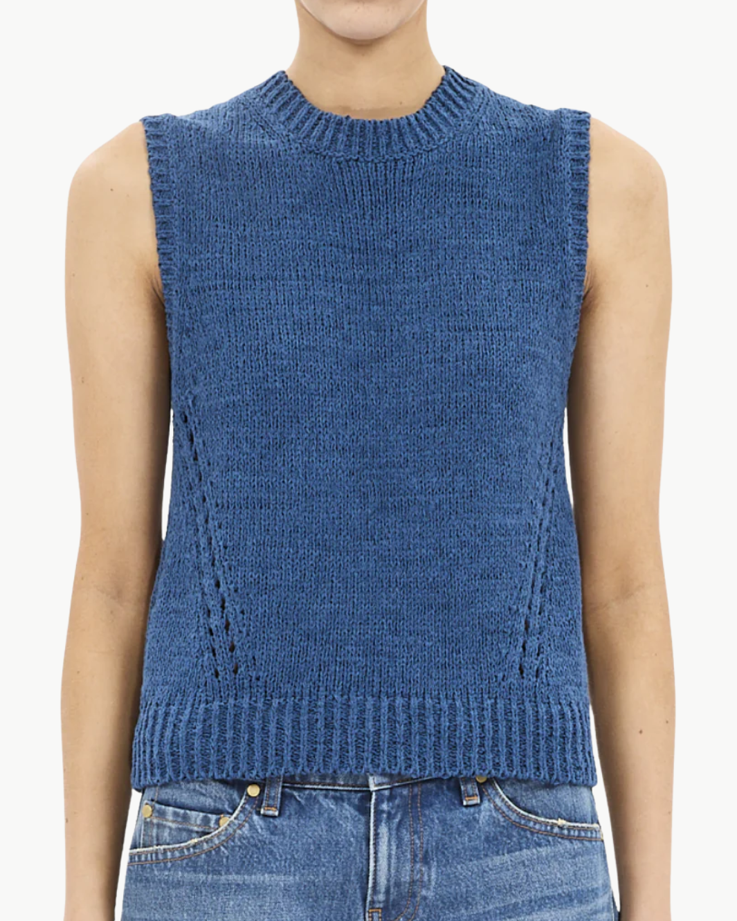 Ulla Johnson PRISCILLA SLEEVELESS KNIT TOP at Romi Boutique