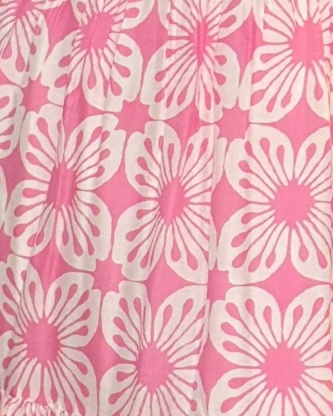 ANNABELLE MAXI IN PINK GREEN PRINT - Romi Boutique
