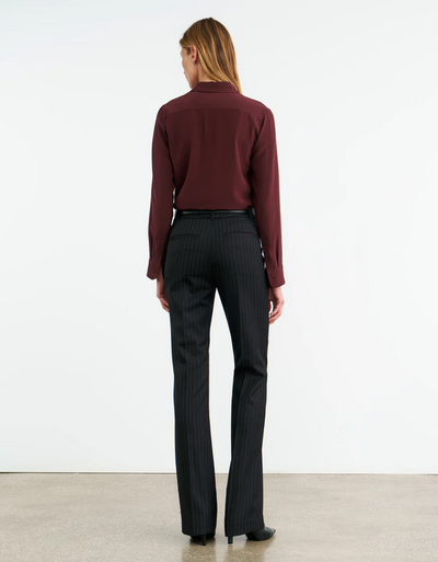 GAIA SLIM SHIRT IN CLARET