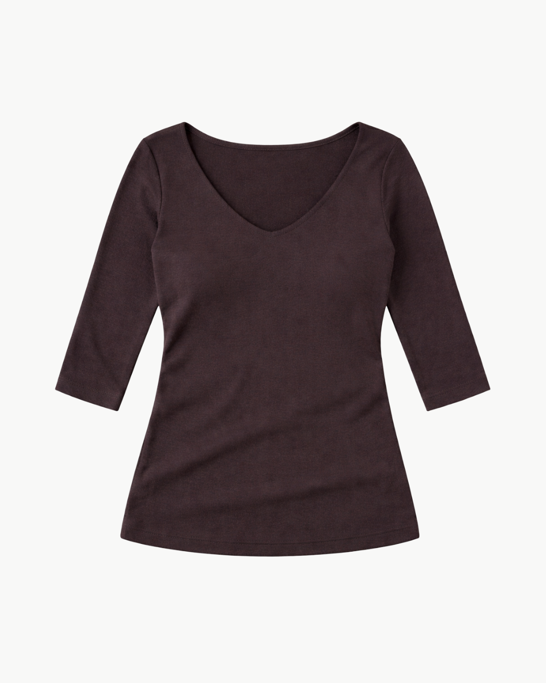 Michael Stars ANGELINA SHINE V-NECK TEE at Romi Boutique