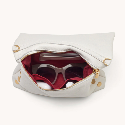 VIP MED IN CALLA LILY WHITE/BRUSHED GOLD