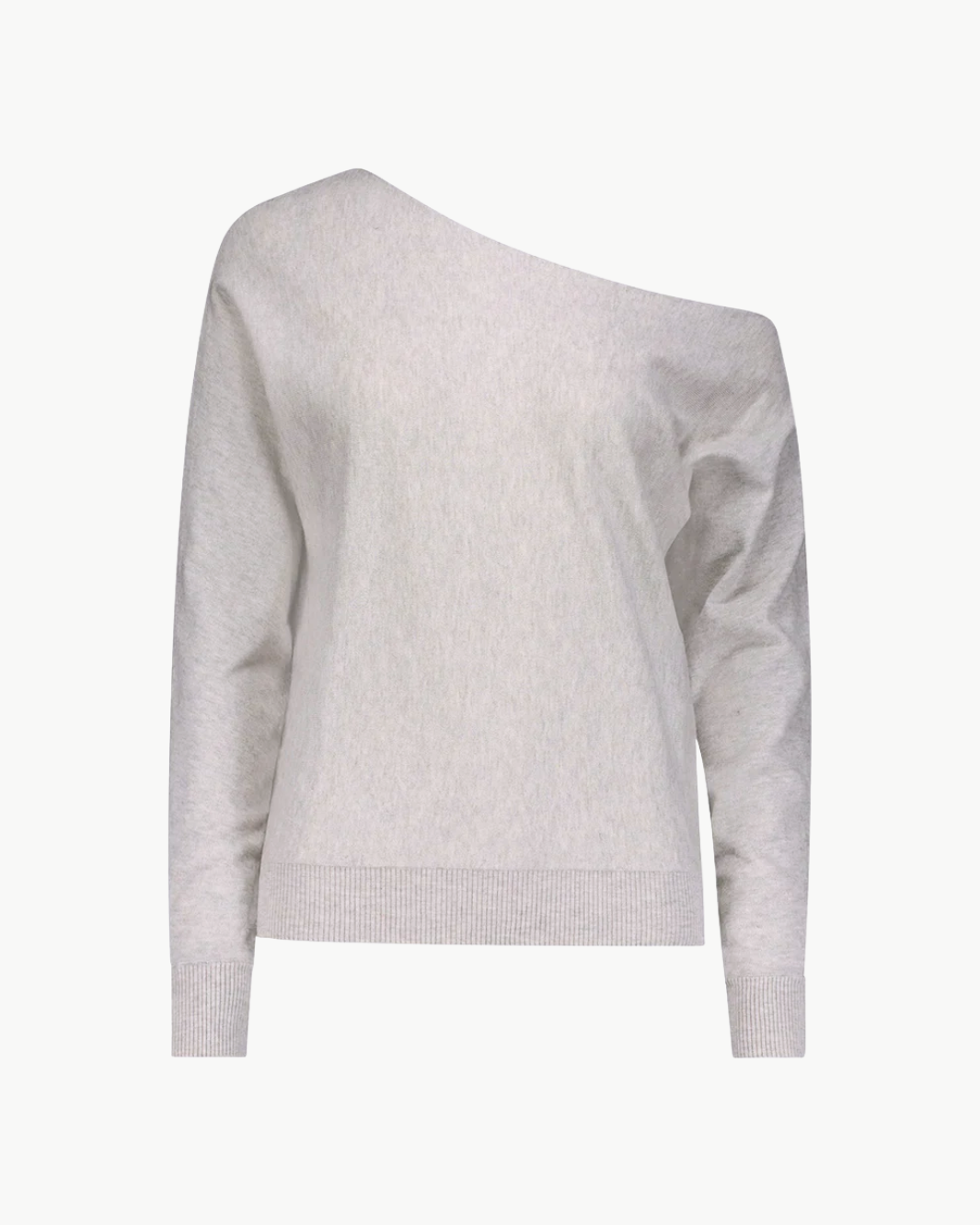 Minnie Rose COTTON CASHMERE OFF THE SHOULDER TOP at Romi Boutique