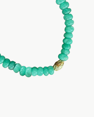 CHARM BRACELET IN TEAL