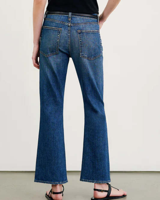 Nili Lotan BOOT CUT JEAN at Romi Boutique