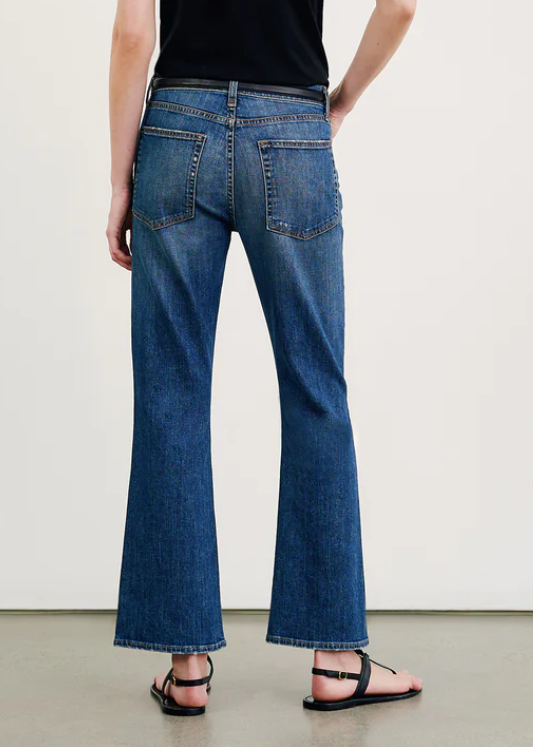 Nili Lotan BOOT CUT JEAN at Romi Boutique