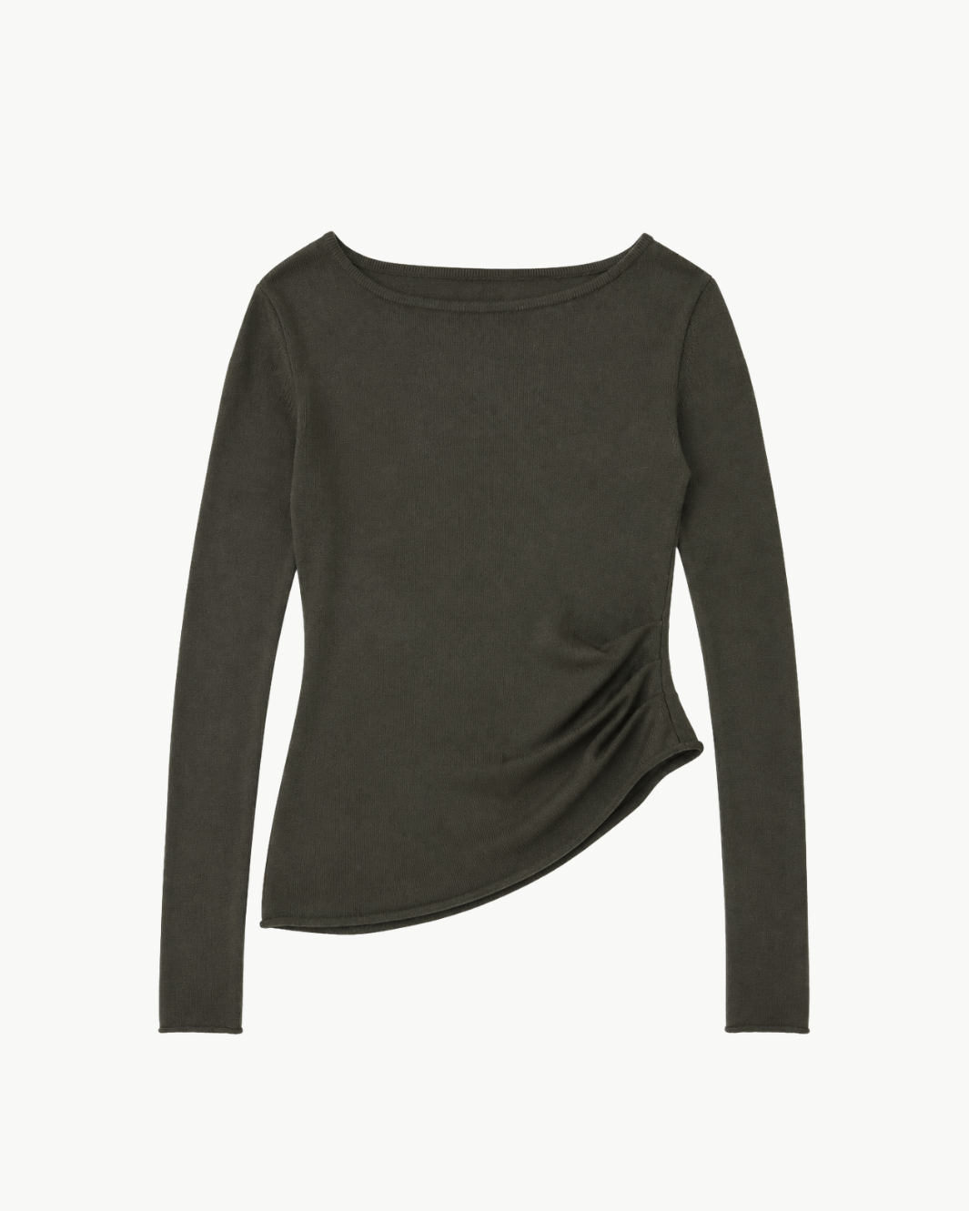 Draped Asymmetrical Top