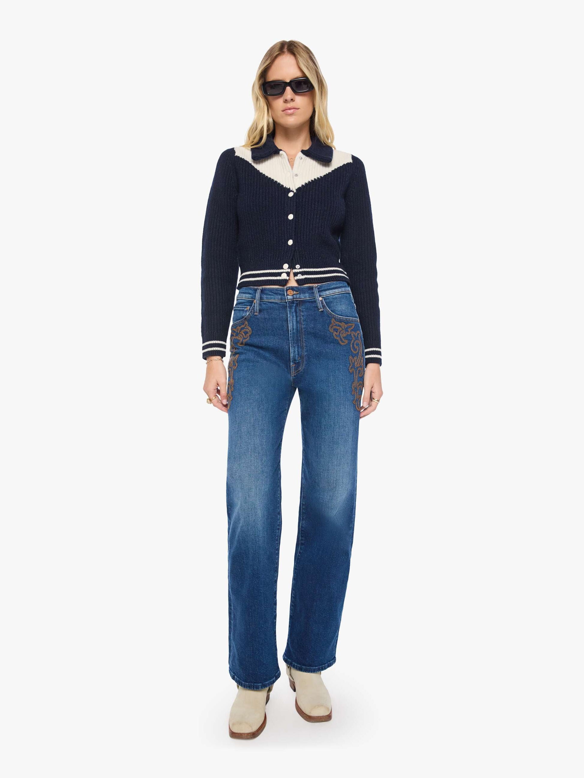 The Baby Raquette Cardigan
