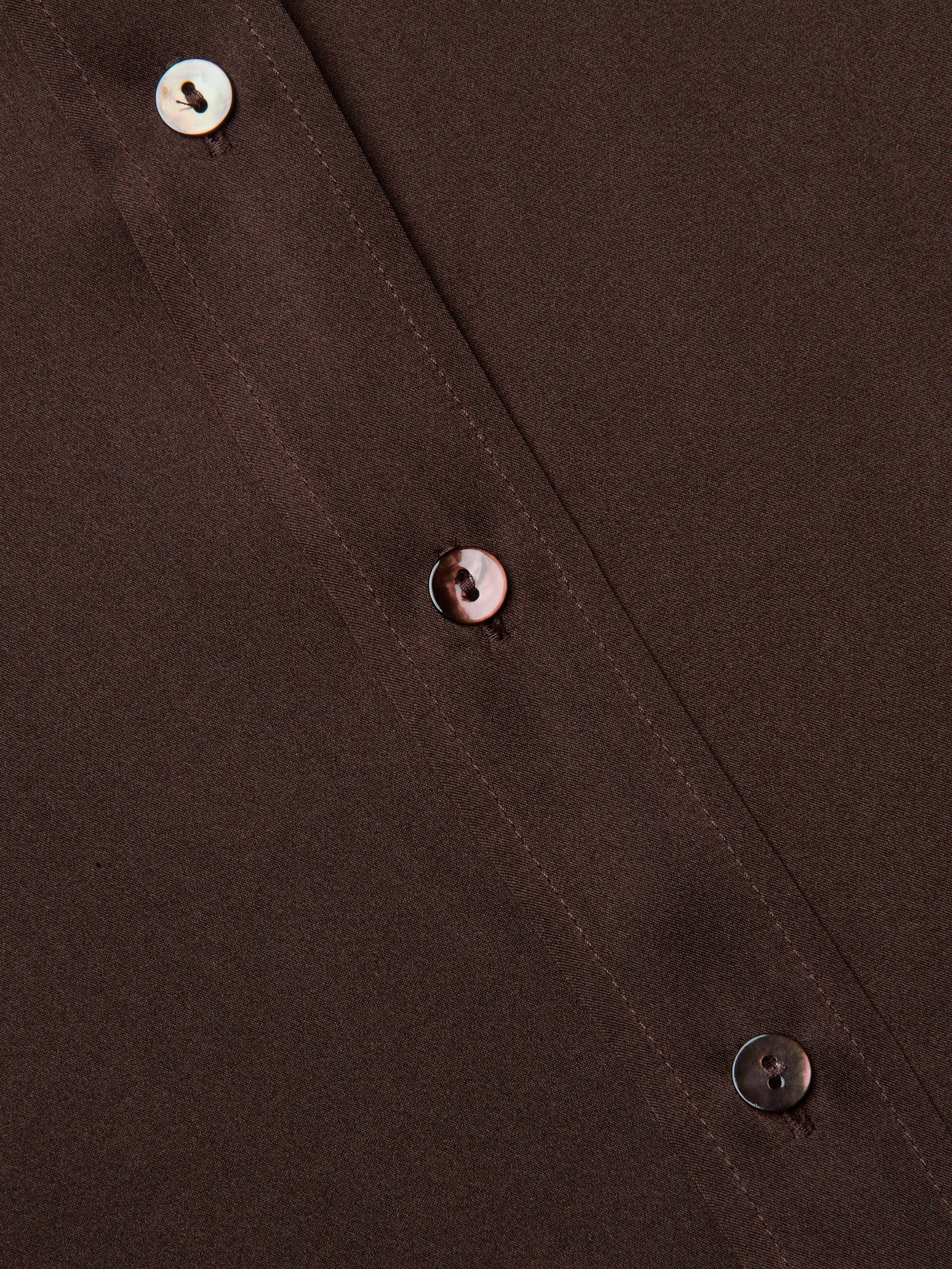 DANI 3/4 SLEEVE BLOUSE IN COFFEE BEAN