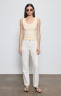 Enza Costa SUPIMA BABY RIB TANK at Romi Boutique
