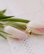 Romi Eloise Tea Cup Hoops at Romi Boutique