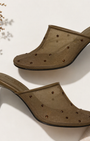 Dear Frances Sade Mule at Romi Boutique