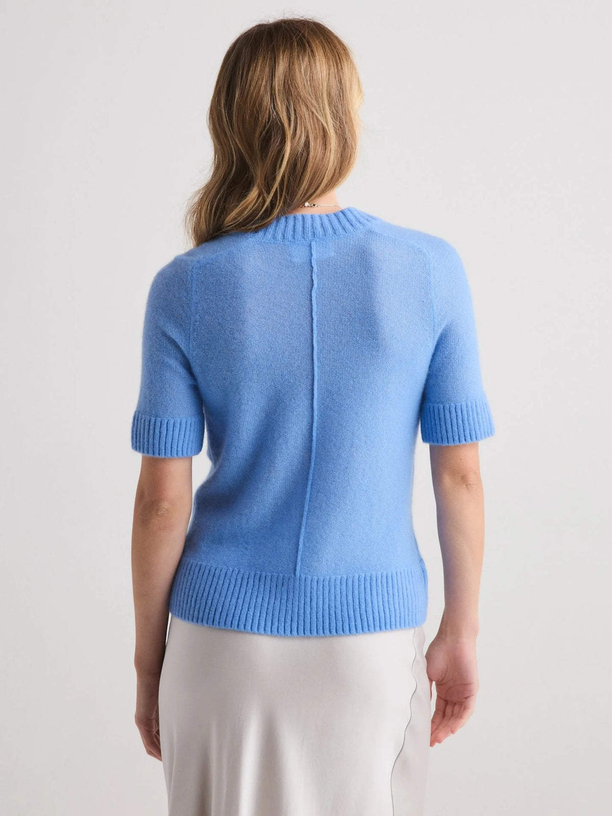 W.Cashmere Ysella Short Sleeves Sweater at Romi Boutique