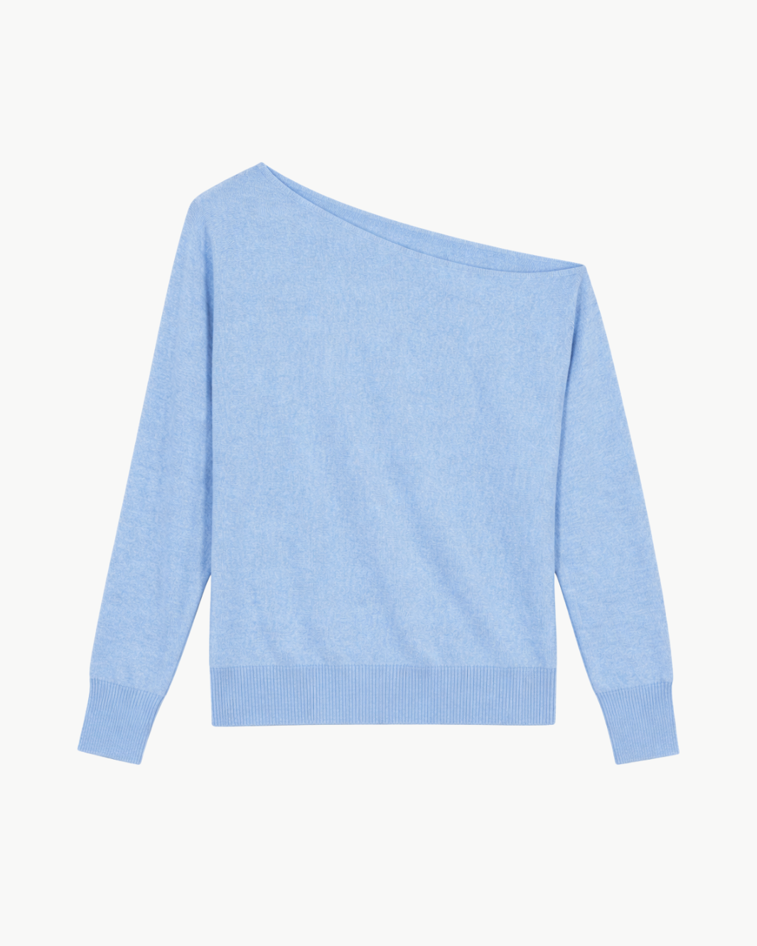 Minnie Rose COTTON CASHMERE OFF THE SHOULDER TOP at Romi Boutique