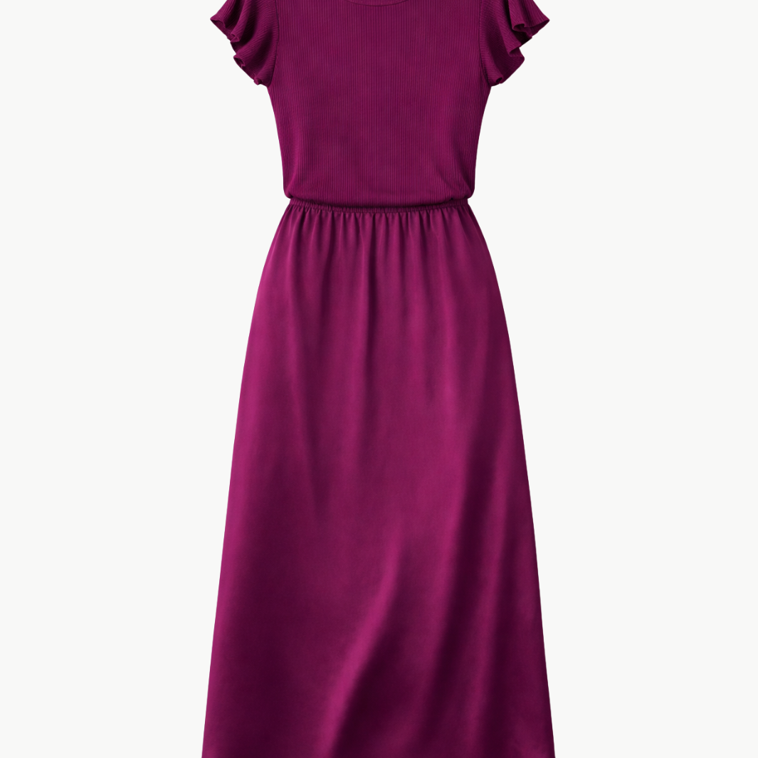 Michael Stars MERYL MIDI DRESS at Romi Boutique