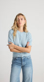 W.Cashmere Sheila Short Sleeve Cardigan at Romi Boutique