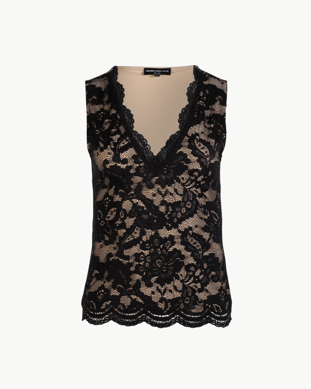 Leila Stretch Lace Top