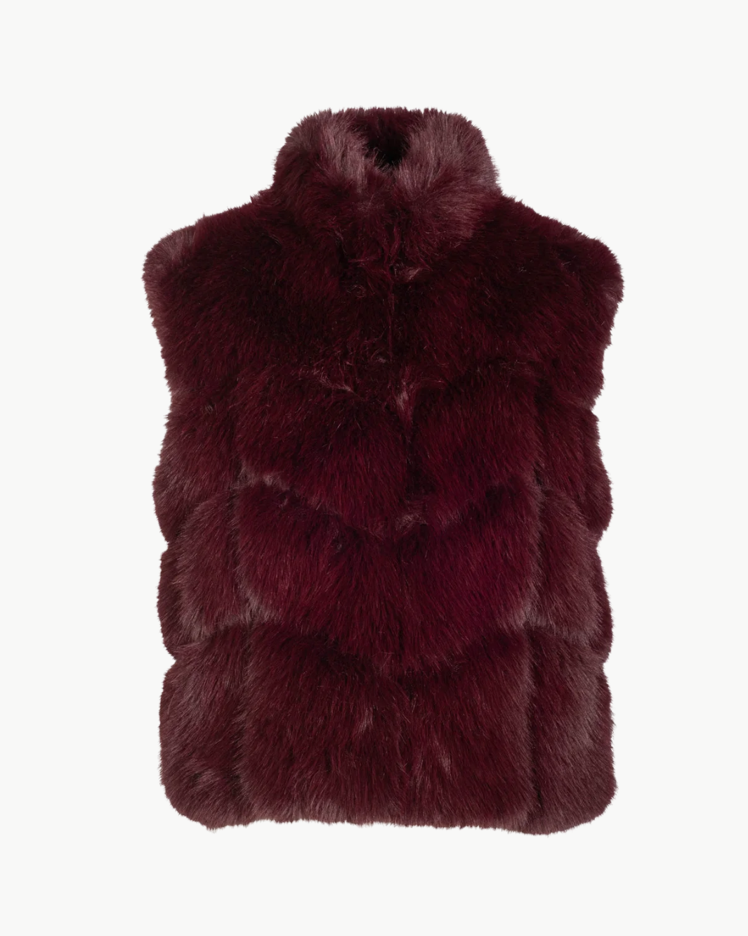 Generation Love ROSARIO FAUX FUR VEST at Romi Boutique