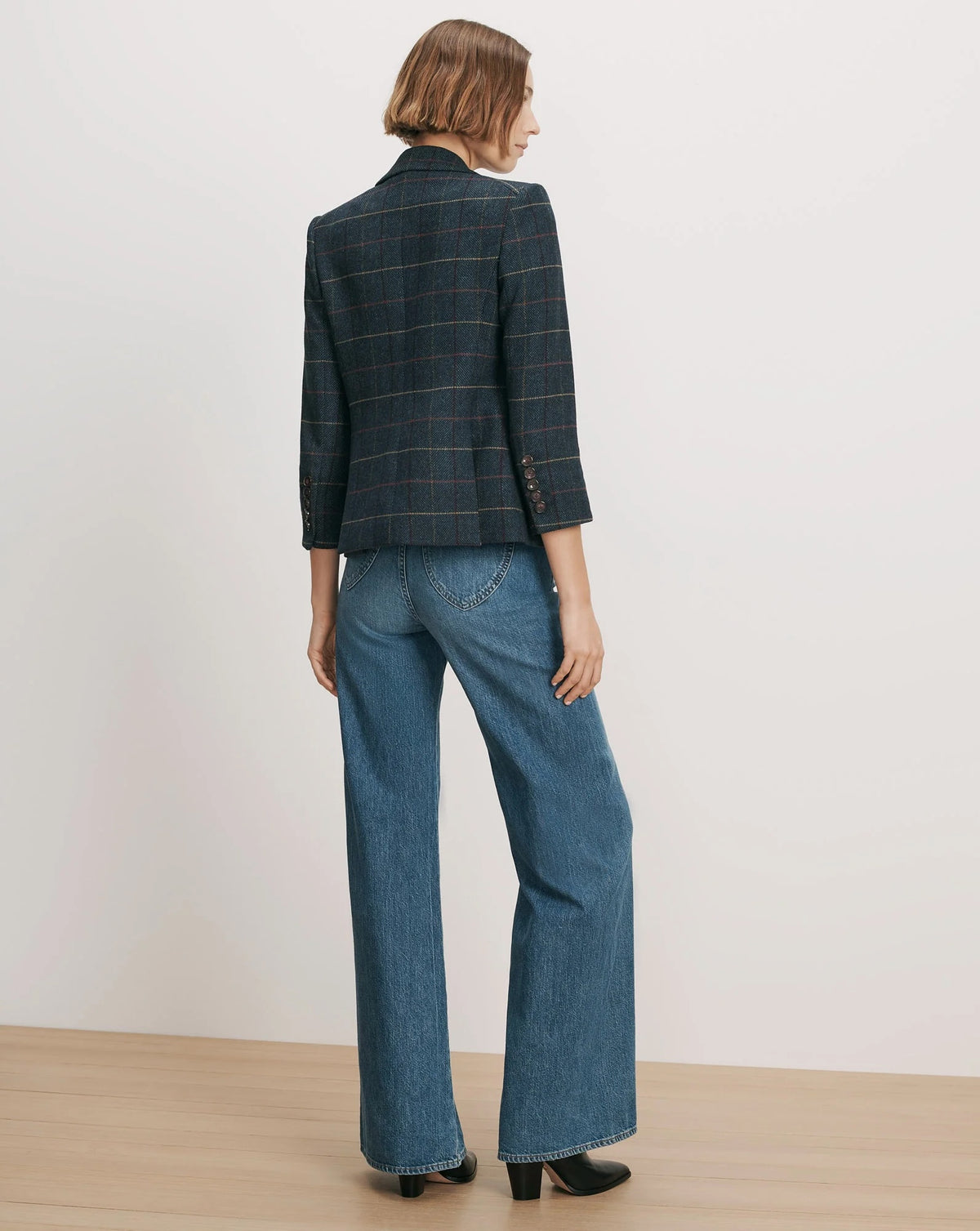 Schoolboy Plaid Dickey Jacket