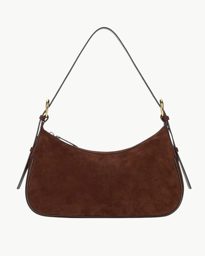 PINE SHOULDER BAG IN MAHOGANY