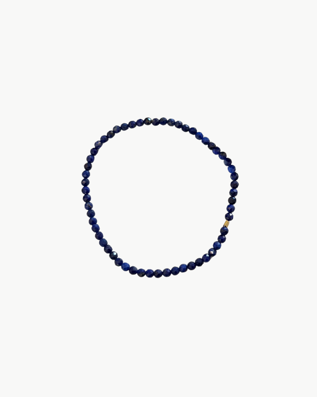 SKINNY SEMIPRECIOUS BRACELET IN DARK BLUE