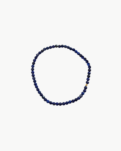SKINNY SEMIPRECIOUS BRACELET IN DARK BLUE
