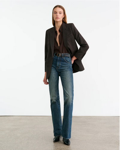 SIMONE SHIRT IN CHOCOLATE BROWN