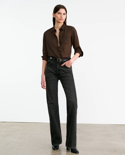 JOAN JEAN IN STONE BLACK WASH