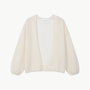 Juniper Balloon-Sleeve Open Cardigan