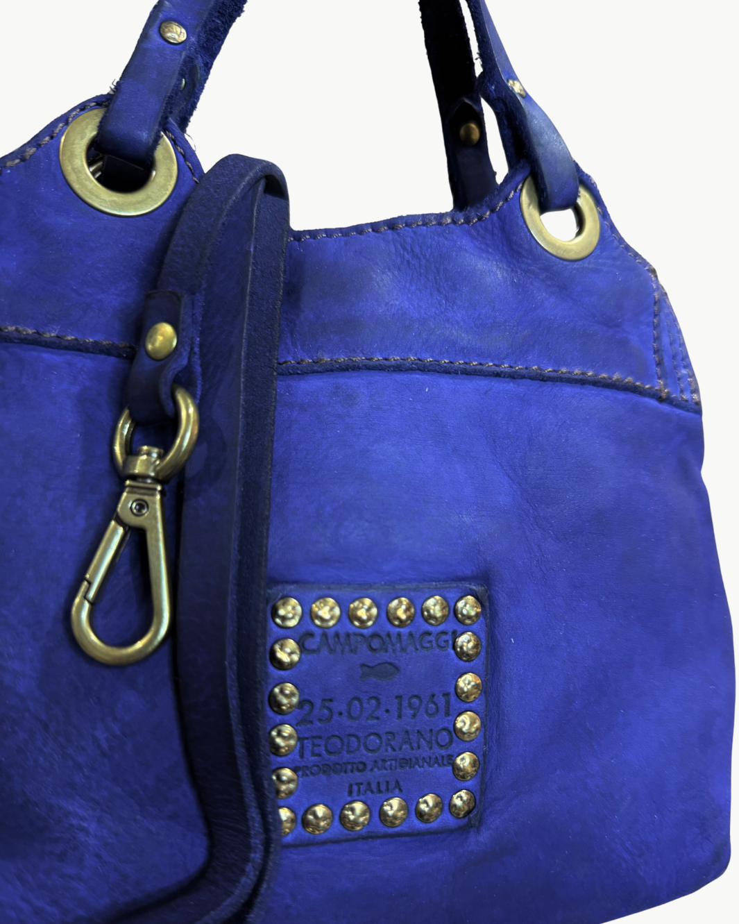 FLAVIANA SHOPPING MINI IN IRIS
